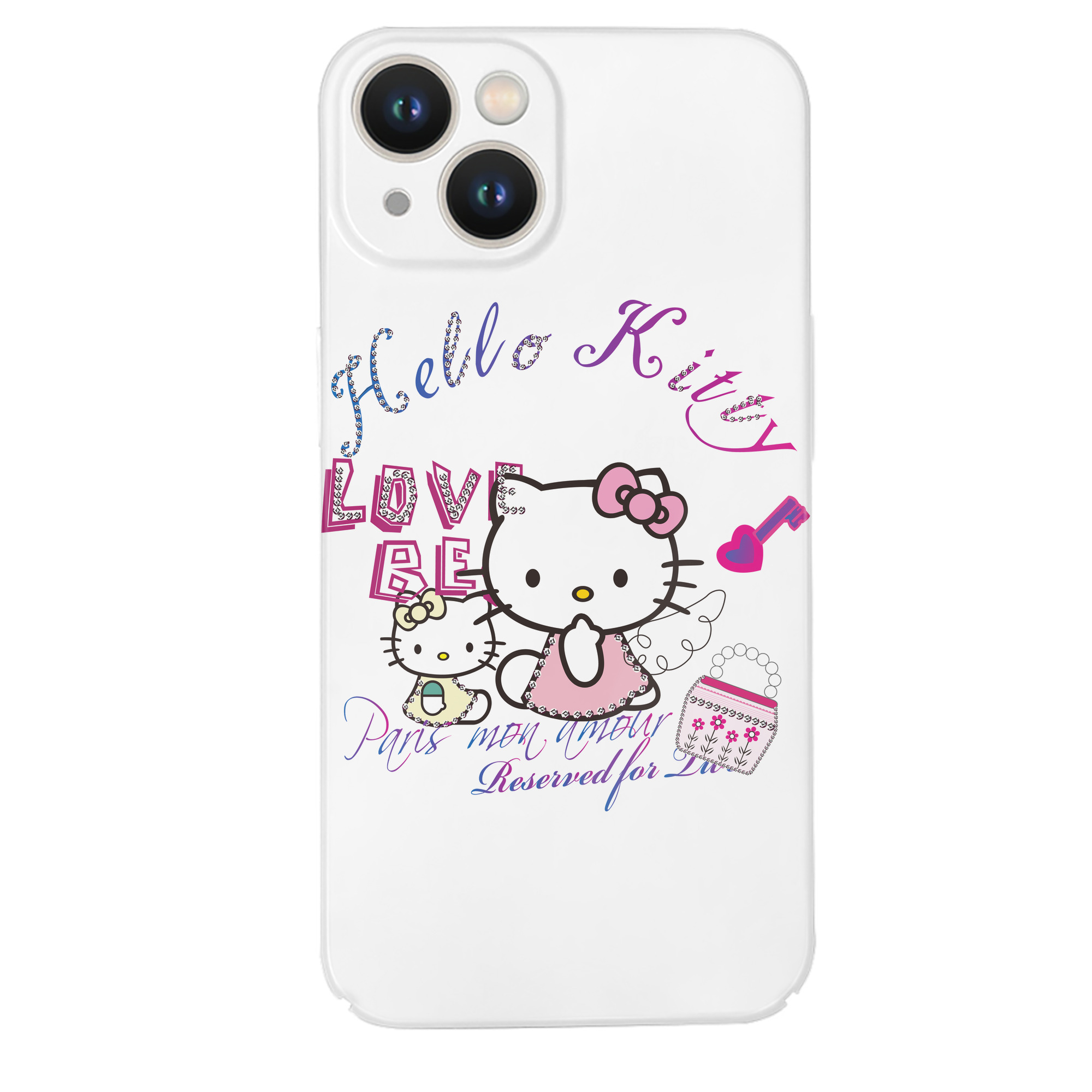 （画像用） Hello Kitty ハローキティ 【iPhone 14シリーズ対応】ハードケース